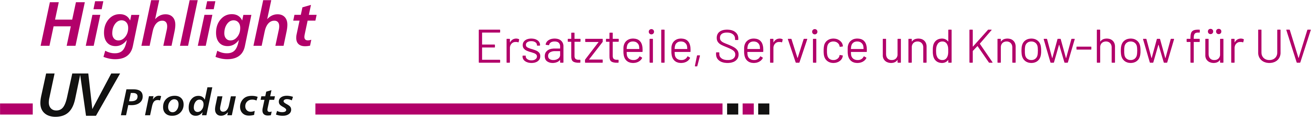 Logo Highlight UV Products